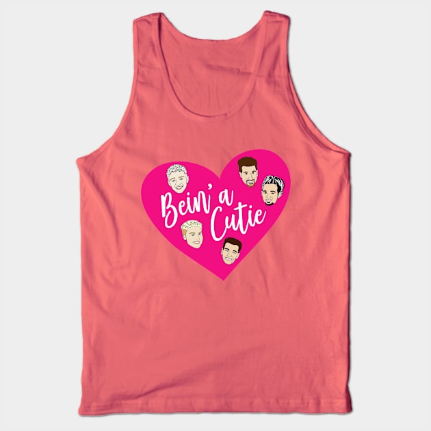 Bein' a Cutie Tank Top by Girl Were You Alone Podcast